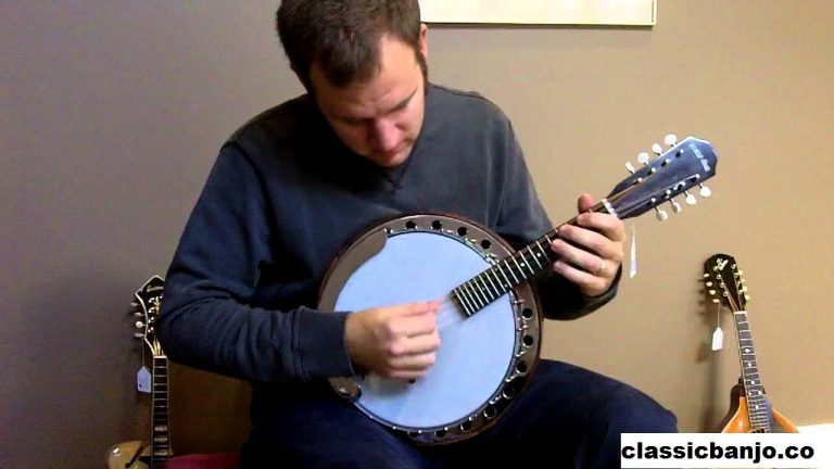 Mandolin-banjo Salah Satu Banjo Yang Berjenis Mandolin
